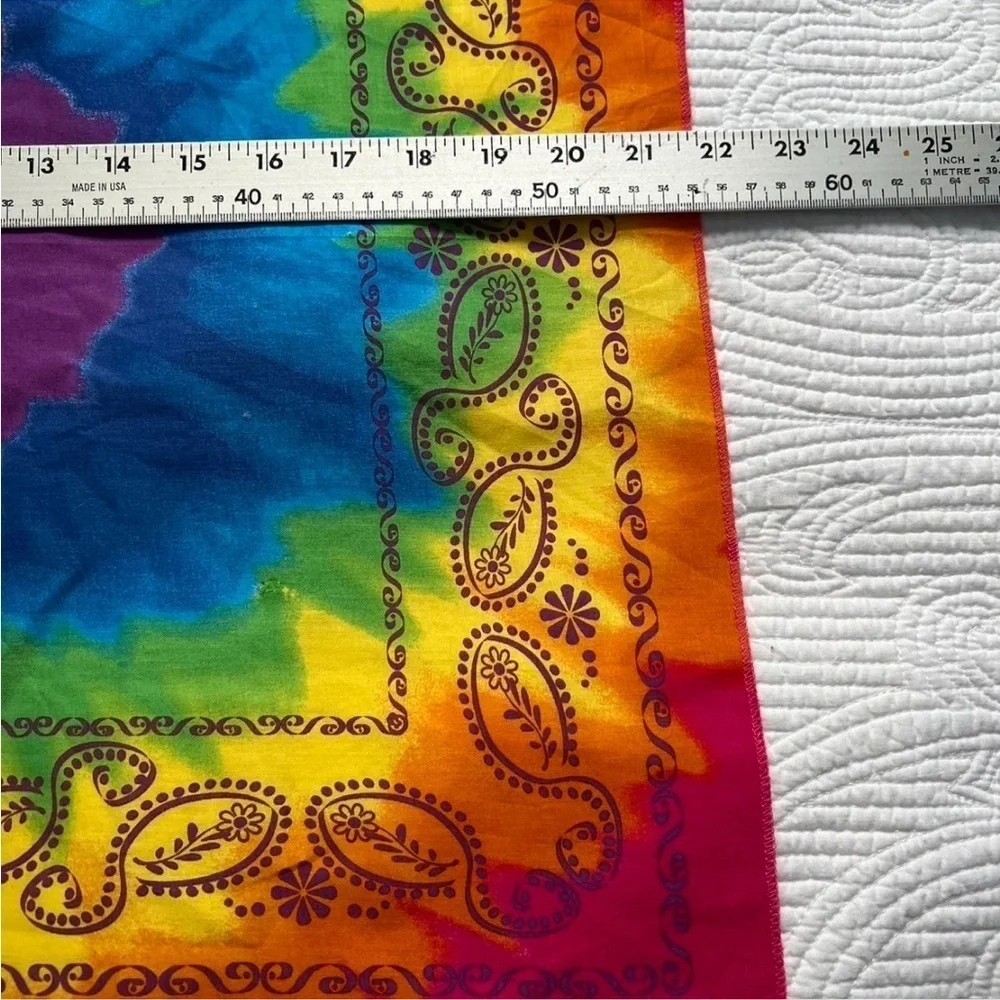Tie-Dye Heart Scarf